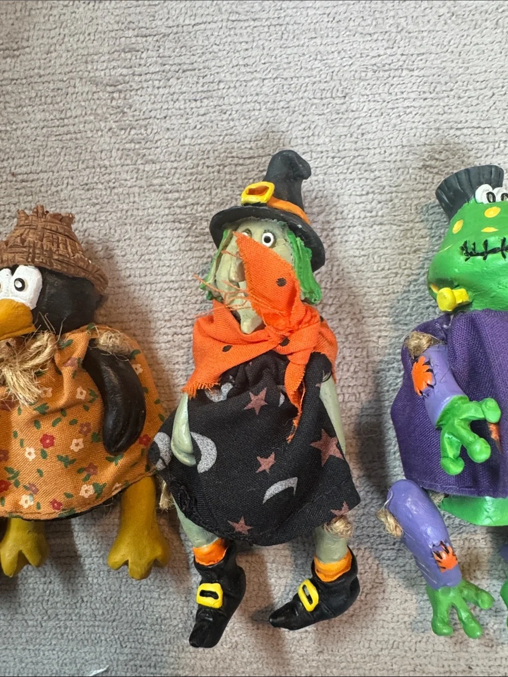 Russ Berrie shelf sitter bird along with friends